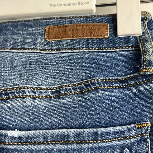 Articles Of Society Blue Ankle Cropped Jeans 24 - Picture 5 of 7